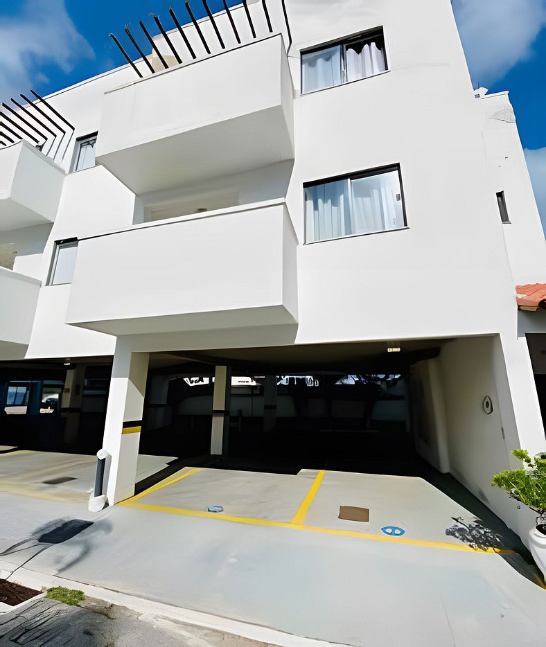 Duplex playero con una linda vista de Praia Grande